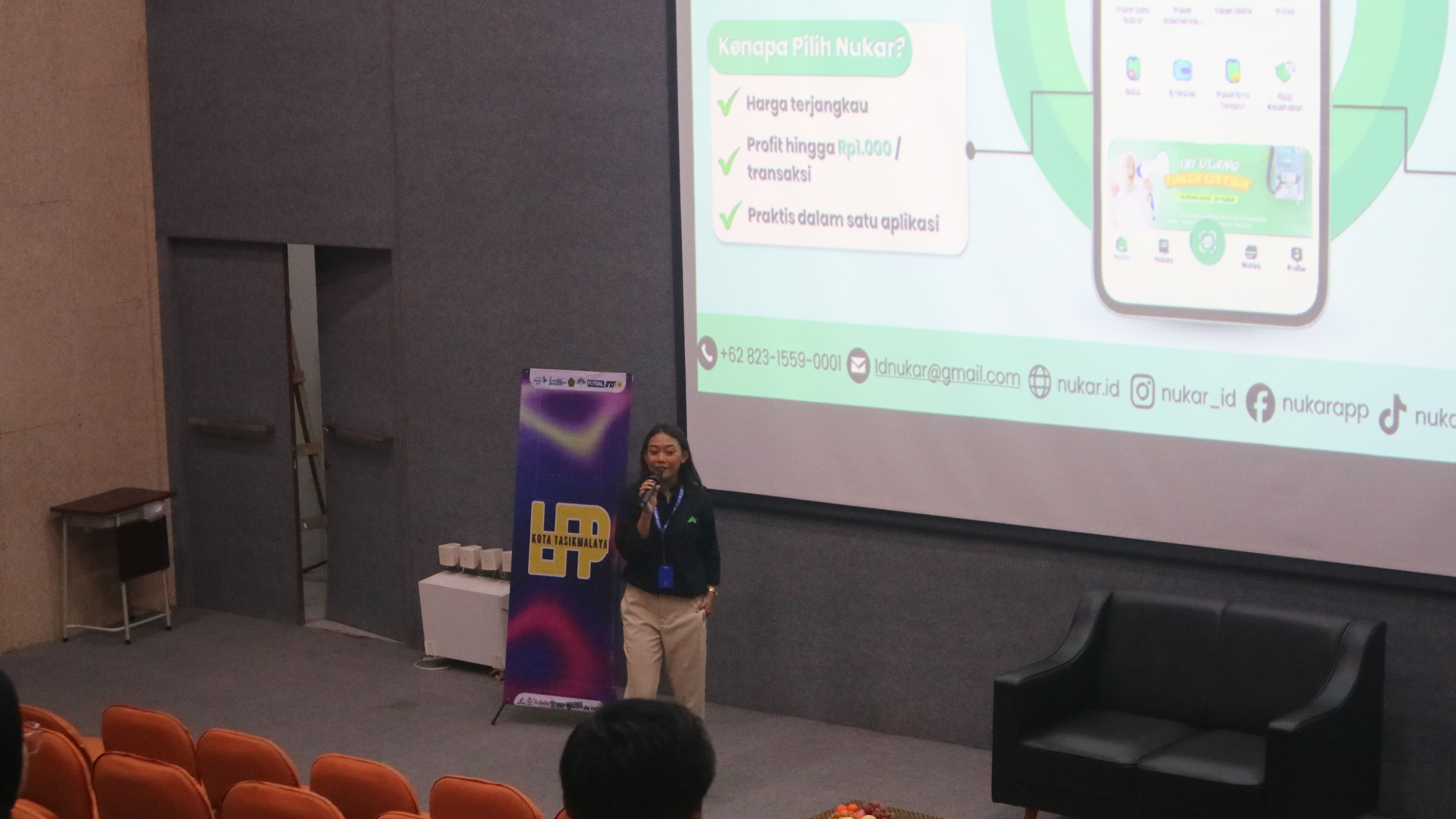 Nukar Ikut Pra Event Liga Futsal Pendidikan Tasikmalaya yang Digelar AFKOT, Siap Buka Booth di Event Utama