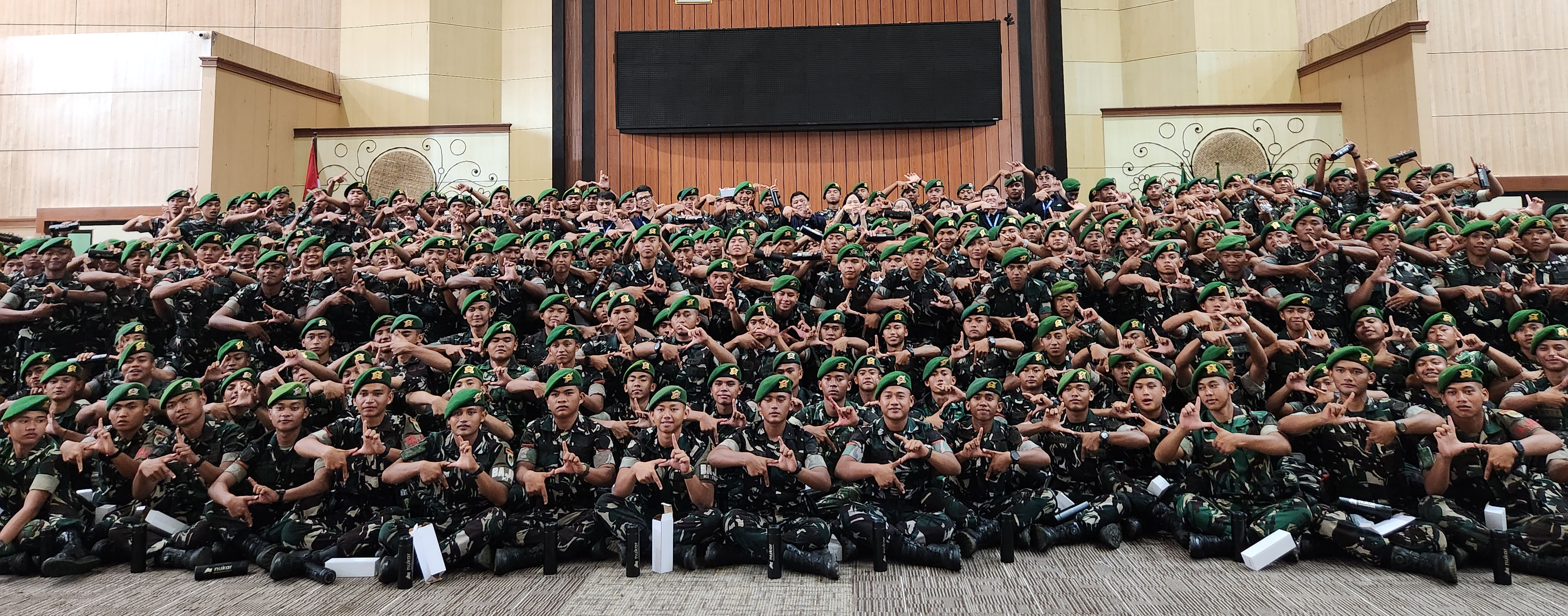 Sosialisasi Aplikasi Nukar di Yonif TP 939 MP Singaparna Disambut Antusias Personil TNI